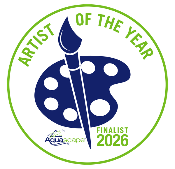 Aquascape Artist of the Year Finalist 2026 badge