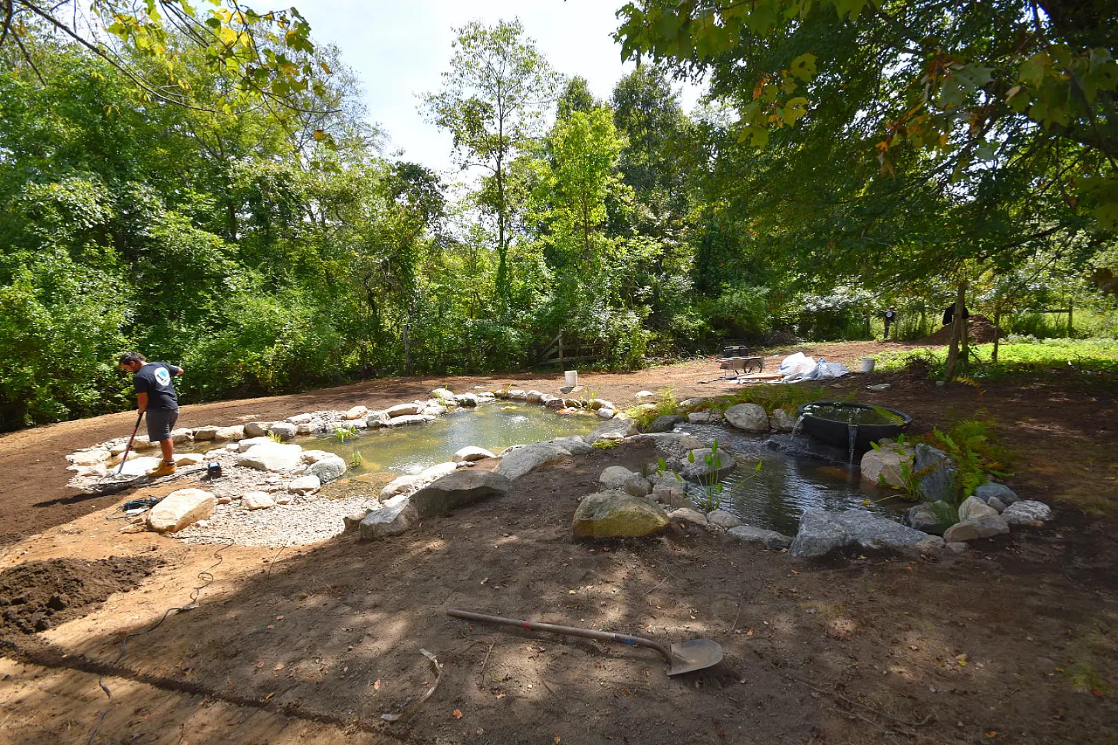 A Swim Pond Built In His Mother's Memory, photo 3