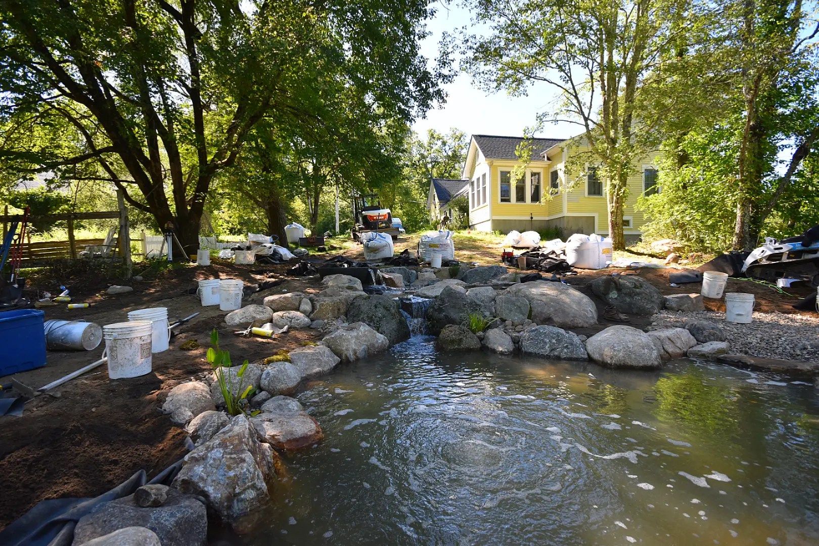 A Swim Pond Built In His Mother's Memory, photo 5