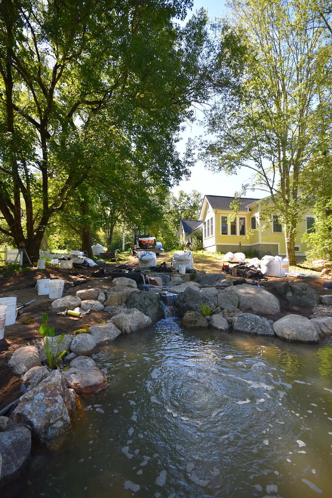 A Swim Pond Built In His Mother's Memory, photo 6
