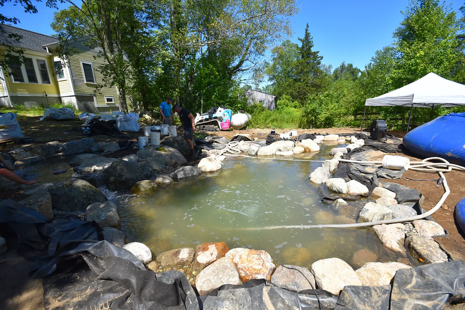A Regeneration Zone Instead Of Chemicals