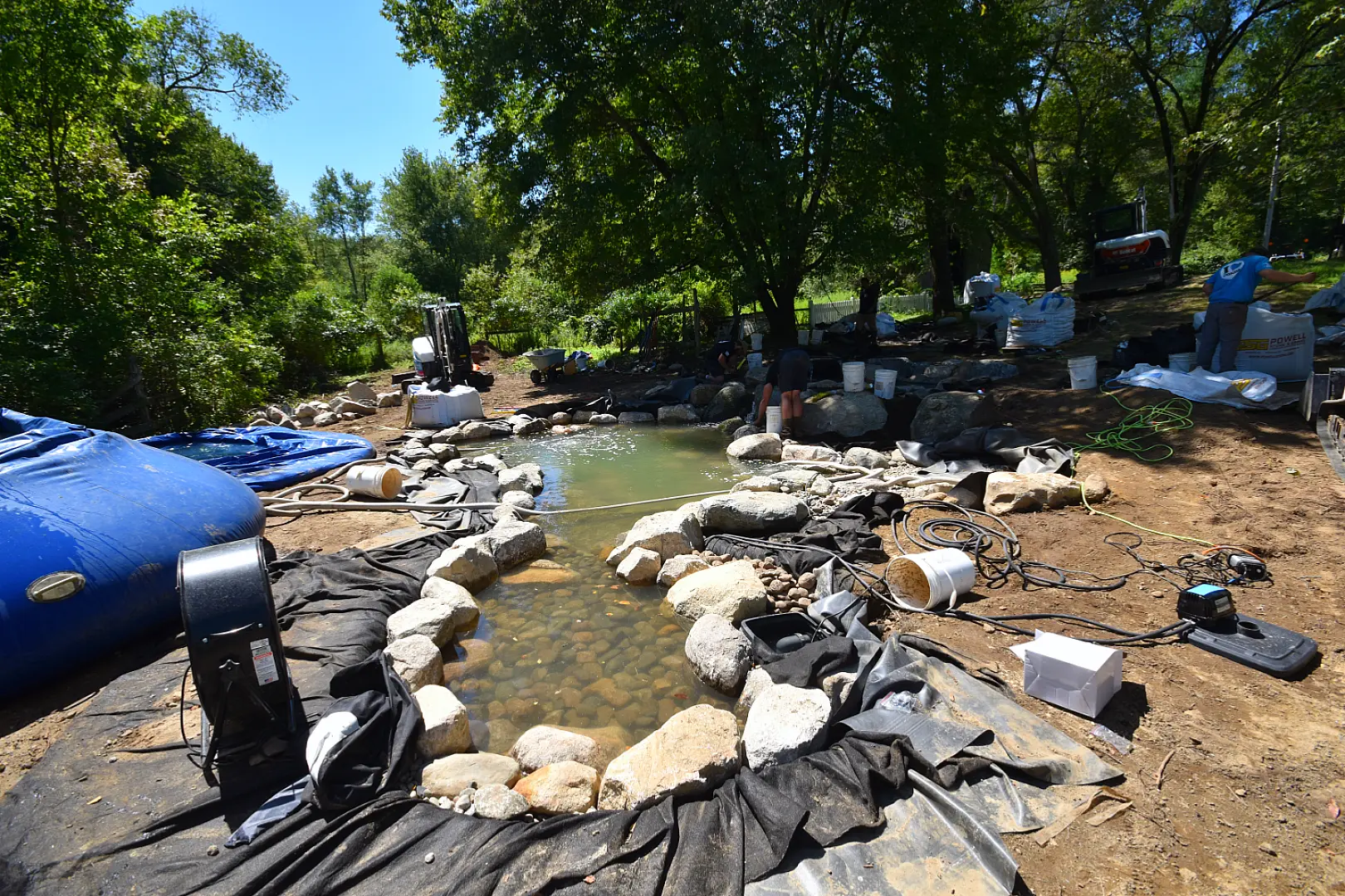 A Swim Pond Built In His Mother's Memory, photo 8