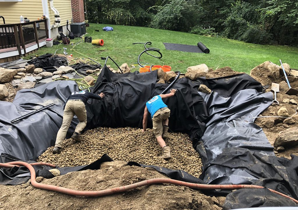 Ponds, pondless water features, fountainscapes, and high-end aquatic landscaping for Massachusetts and beyond