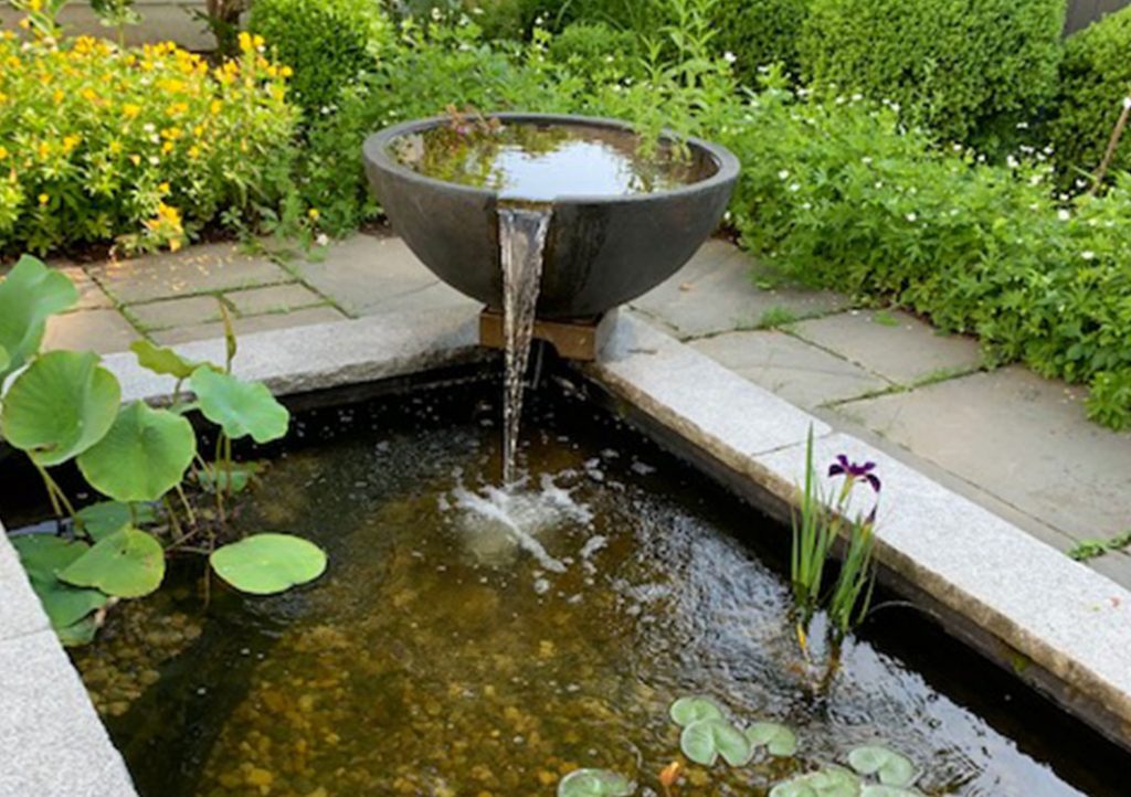 Ponds, pondless water features, fountainscapes, and high-end aquatic landscaping for Massachusetts and beyond